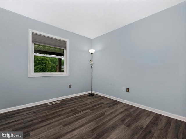 4106 Teklen Dr, Westminster, MD 21157 - spare room with dark wood-style flooring and baseboards