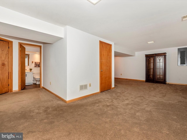 4106 Teklen Dr, Westminster, MD 21157 - carpeted spare room with baseboards and electric panel