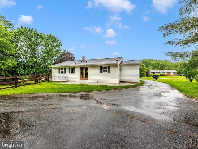 4106 Teklen Dr, Westminster, MD 21157 - ranch-style home featuring french doors