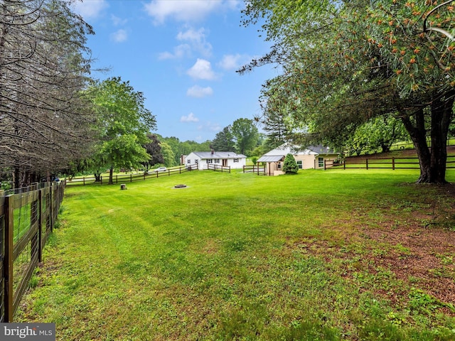 4106 Teklen Dr, Westminster, MD 21157 - view of yard with an outdoor structure