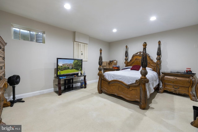 18309 Eldorado Way, Leesburg, VA 20176 - bedroom with carpet flooring, recessed lighting, and baseboards