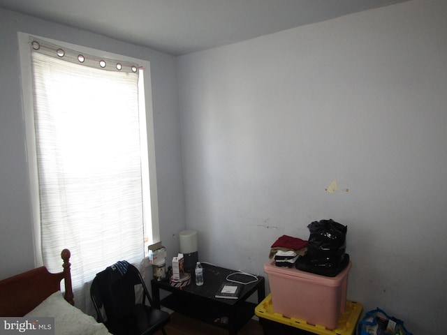 view of office area