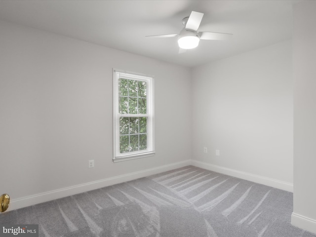 9365 River Crest Rd, Manassas, VA 20110 - unfurnished room featuring carpet, baseboards, and a ceiling fan