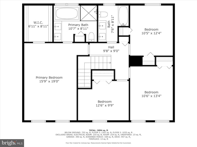 9365 River Crest Rd, Manassas, VA 20110 - floor plan / room layout