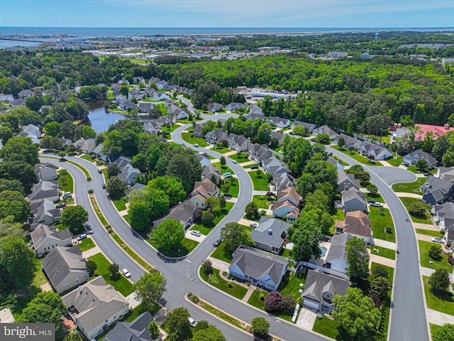 10127 Godspeed Dr, Ocean City, MD 21842 - aerial overview of property's location featuring nearby suburban area and a large body of water