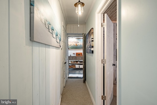 29 E Main St, Newark, DE 19702 - hall featuring attic access and carpet flooring