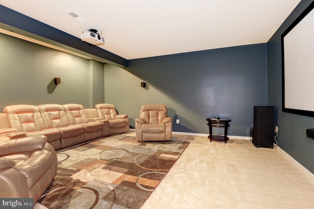 23166 Glenorchy Ct, Ashburn, VA 20148 - view of carpeted cinema room