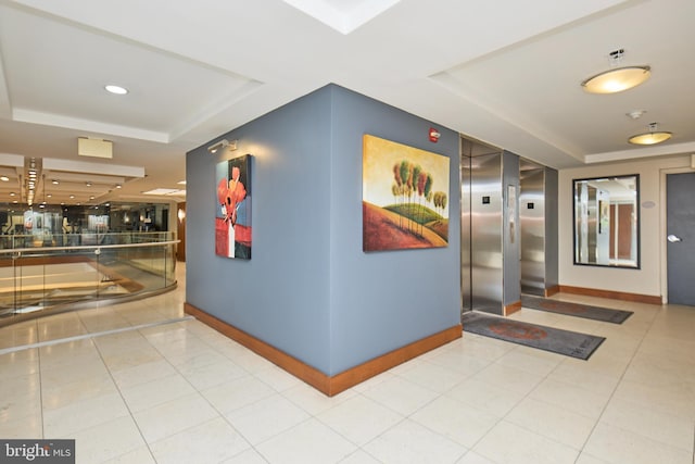 2200 N Westmoreland St Unit 330, Arlington, VA 22213 - building lobby with recessed lighting