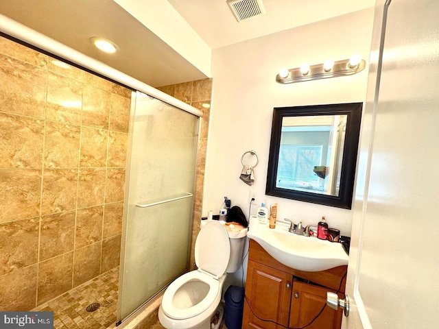 1431 N 17th St, Philadelphia, PA 19121 - bathroom with a stall shower, vanity, and toilet