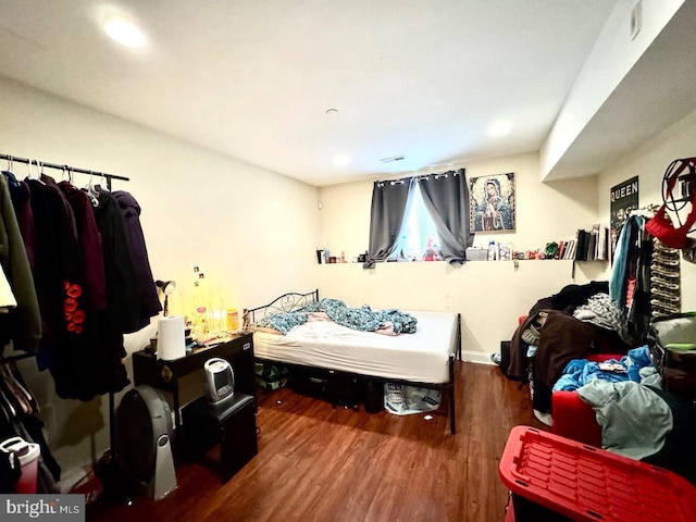 1431 N 17th St, Philadelphia, PA 19121 - bedroom with wood finished floors and recessed lighting
