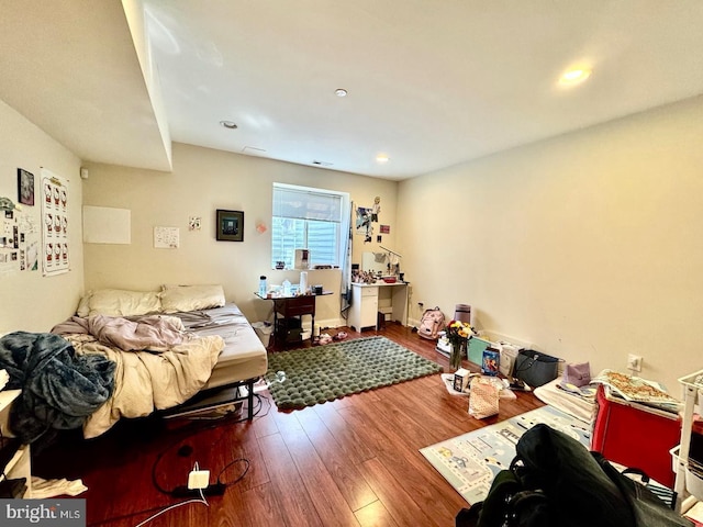 1431 N 17th St, Philadelphia, PA 19121 - bedroom with wood finished floors and recessed lighting