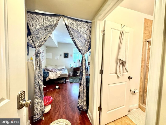 1431 N 17th St, Philadelphia, PA 19121 - hallway with wood finished floors
