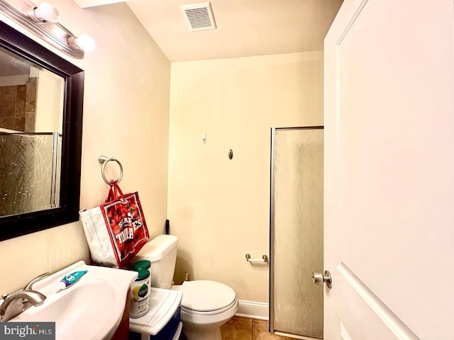 1431 N 17th St, Philadelphia, PA 19121 - bathroom featuring toilet, tile patterned flooring, a shower, and vanity