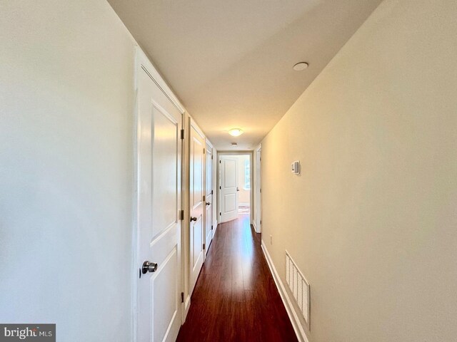 1431 N 17th St, Philadelphia, PA 19121 - hallway with dark wood finished floors and baseboards