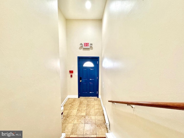 1431 N 17th St, Philadelphia, PA 19121 - doorway featuring baseboards and light tile patterned floors