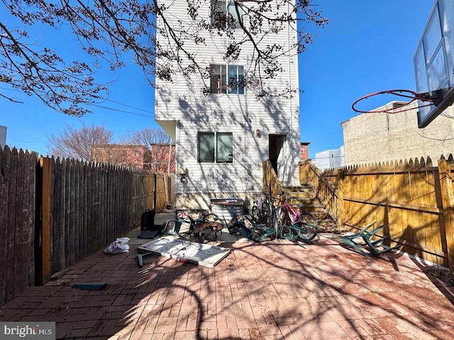 1431 N 17th St, Philadelphia, PA 19121 - view of patio with a fenced backyard
