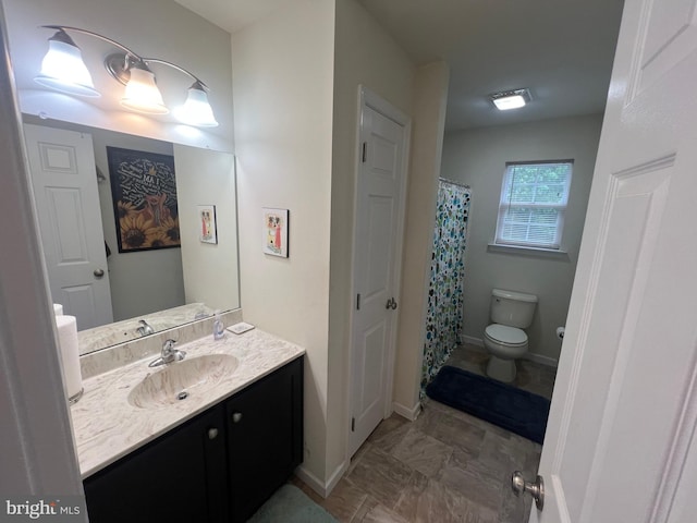 23 Cardinal Ln, Sicklerville, NJ 08081 - bathroom featuring toilet, vanity, and baseboards