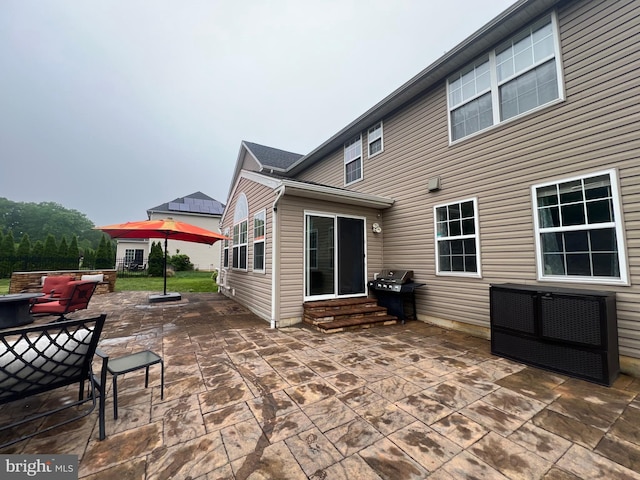 23 Cardinal Ln, Sicklerville, NJ 08081 - view of patio / terrace with entry steps, area for grilling, and outdoor lounge area