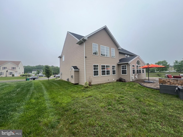23 Cardinal Ln, Sicklerville, NJ 08081 - rear view of house with a yard and a patio