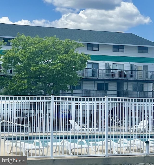 104 127th St Unit 326B, Ocean City, MD 21842 - gate with a pool