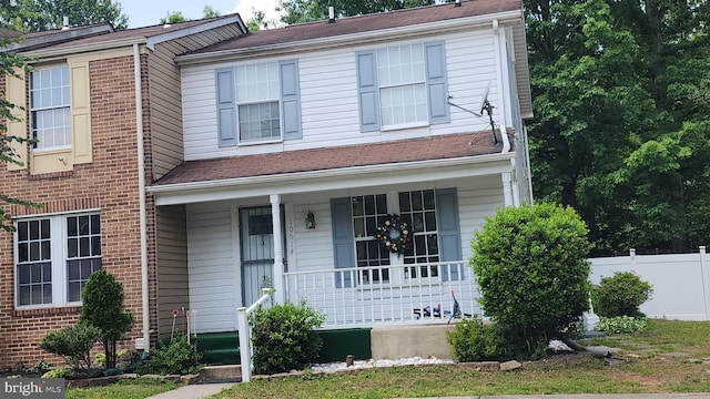 10614 Hockberry Way, Beltsville, MD 20705 - view of front facade with covered porch and brick siding