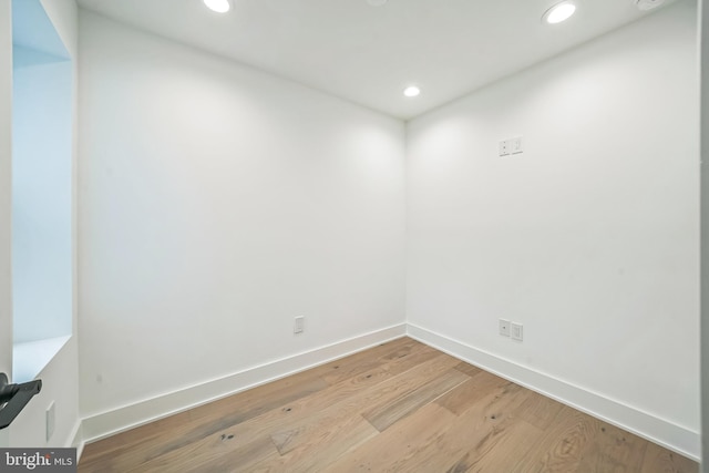 1309 S 32nd St, Philadelphia, PA 19146 - unfurnished room featuring recessed lighting, wood finished floors, and baseboards