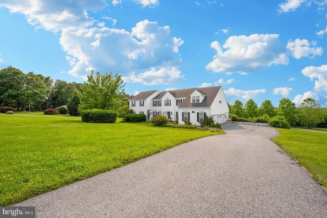 1280 Saint Michaels Rd, Mount Airy, MD 21771 - view of front of house featuring an attached garage, asphalt driveway, and a front yard
