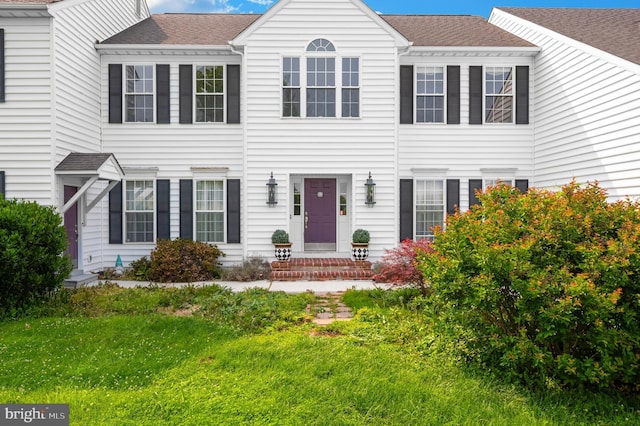 1280 Saint Michaels Rd, Mount Airy, MD 21771 - view of front facade with a front lawn and a shingled roof