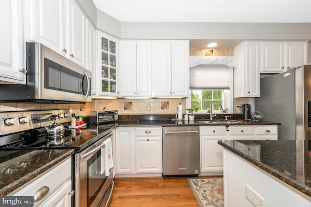 1280 Saint Michaels Rd, Mount Airy, MD 21771 - kitchen with stainless steel appliances, a sink, and white cabinets