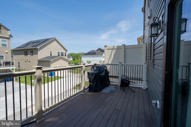 194 Green Poplar Loop, Clarksburg, MD 20871 - wooden terrace featuring a residential view and area for grilling