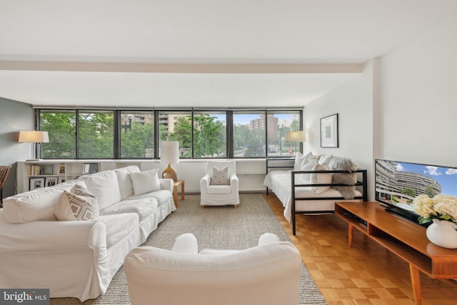 2510 Virginia Ave NW Unit 2Bn, Washington, DC 20037 - living area with plenty of natural light