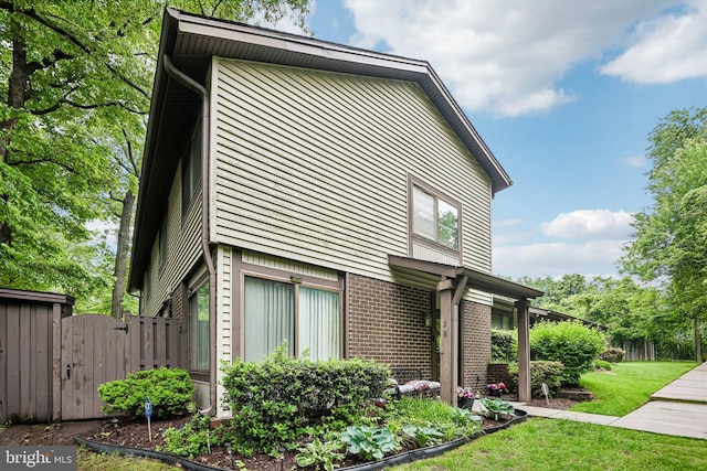 28 Cable Hollow Way Unit 47-3, Upper Marlboro, MD 20774 - view of side of property featuring brick siding