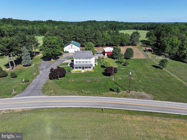 663 Tomlin Station Rd, Mullica Hill, NJ 08062 - bird's eye view of a forest