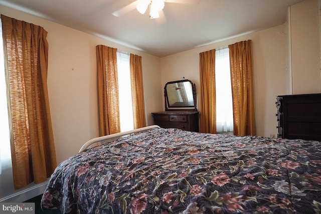 663 Tomlin Station Rd, Mullica Hill, NJ 08062 - bedroom featuring ceiling fan