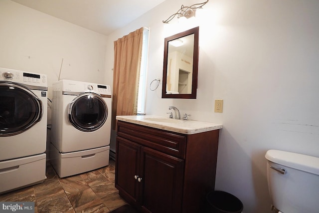 663 Tomlin Station Rd, Mullica Hill, NJ 08062 - washroom featuring independent washer and dryer