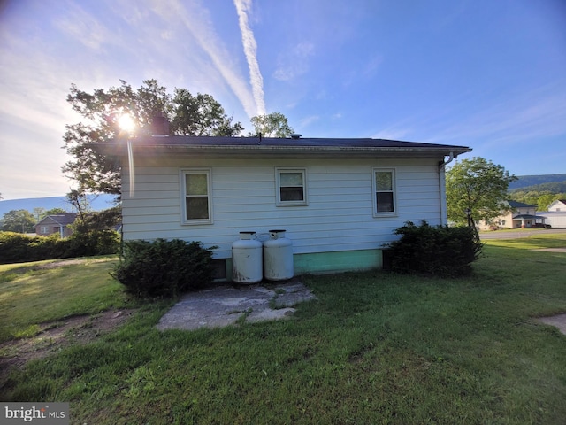 155 Hyndman Rd, Hyndman, PA 15545 - rear view of house featuring a lawn