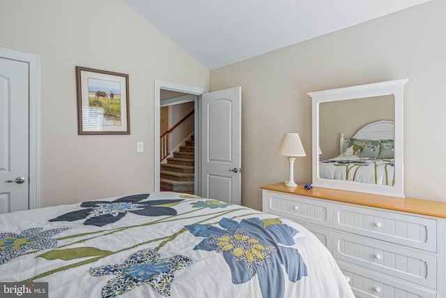 31027 Scissorbill Rd, Ocean View, DE 19970 - bedroom featuring vaulted ceiling