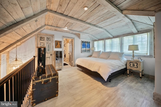 5033 Tilden St NW, Washington, DC 20016 - bedroom featuring wooden ceiling and wood finished floors