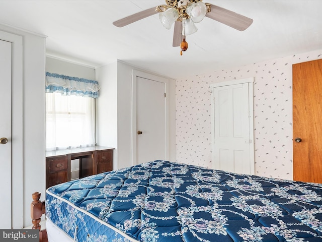 108 S 2nd St, Denton, MD 21629 - bedroom featuring ceiling fan