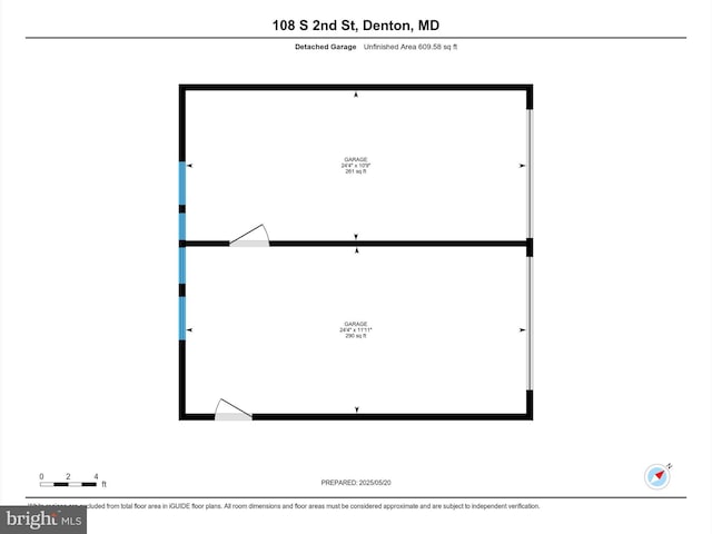 108 S 2nd St, Denton, MD 21629 - floor plan / room layout