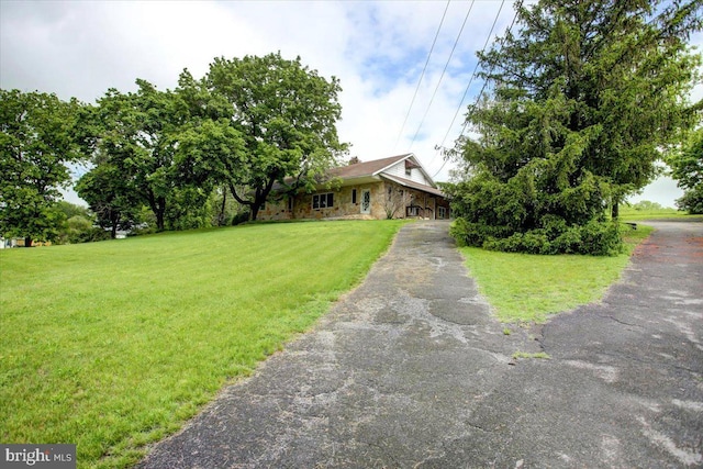 129 Shippensburg Rd, Shippensburg, PA 17257 - view of front facade featuring a front yard and driveway