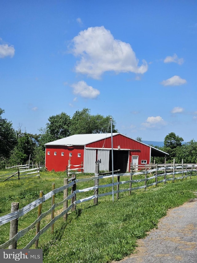 10110 Old Liberty Rd, Frederick, MD 21701 - stable featuring a view of rural / pastoral area