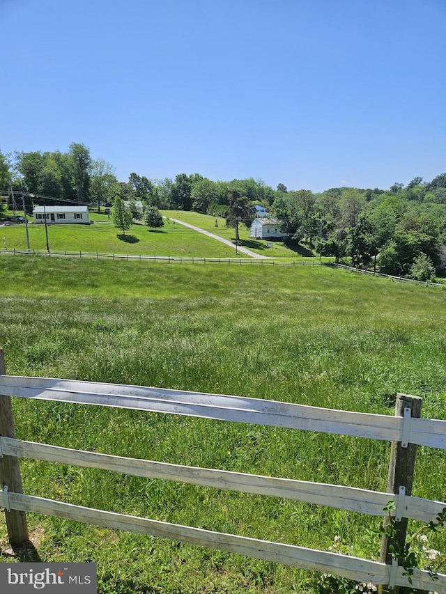 10110 Old Liberty Rd, Frederick, MD 21701 - view of yard featuring a view of countryside and fence