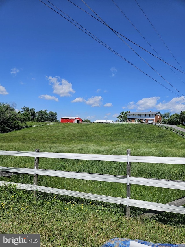 10110 Old Liberty Rd, Frederick, MD 21701 - view of yard with an outdoor structure, a view of rural / pastoral area, and an outbuilding