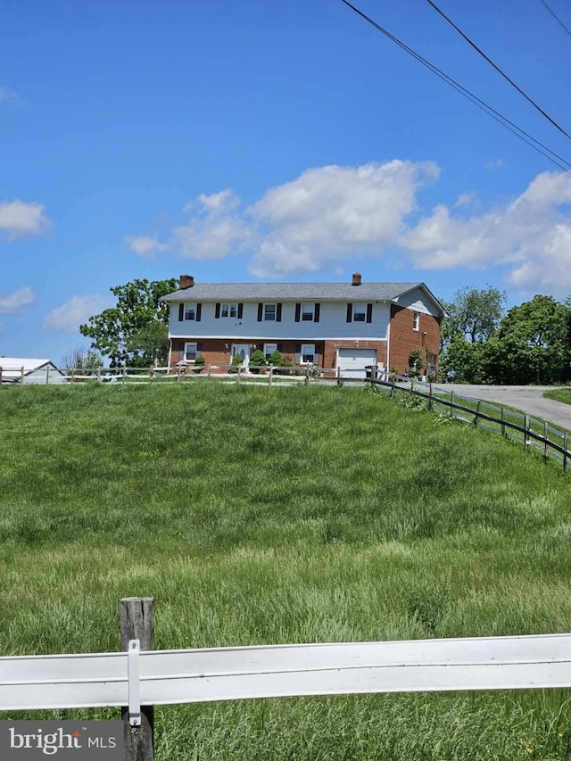 10110 Old Liberty Rd, Frederick, MD 21701 - view of front of property featuring a chimney