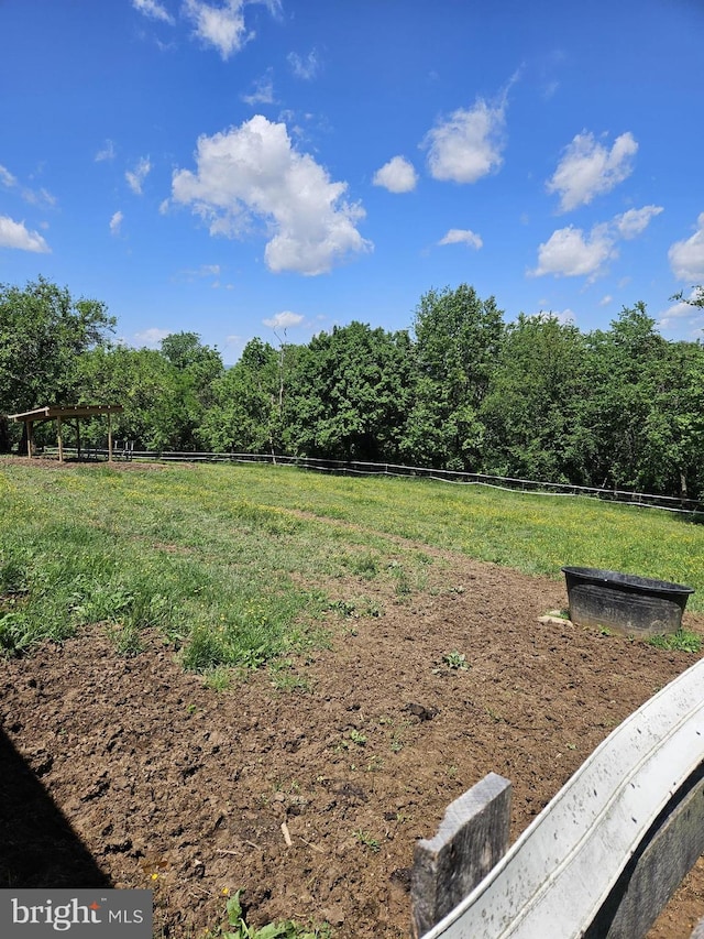 10110 Old Liberty Rd, Frederick, MD 21701 - view of yard featuring fence and a view of trees