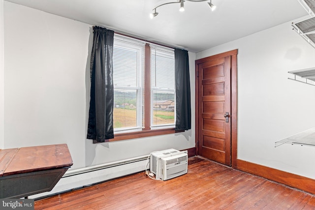 9054 William Penn Hwy, Mifflintown, PA 17059 - spare room featuring hardwood / wood-style floors and baseboards