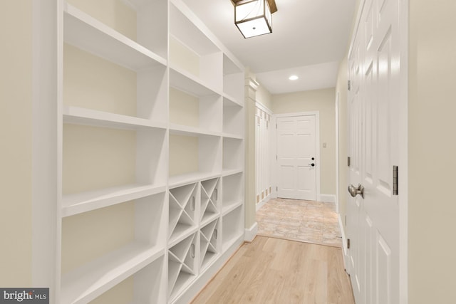 1802 24th St S, Arlington, VA 22202 - hall featuring wood finished floors and recessed lighting