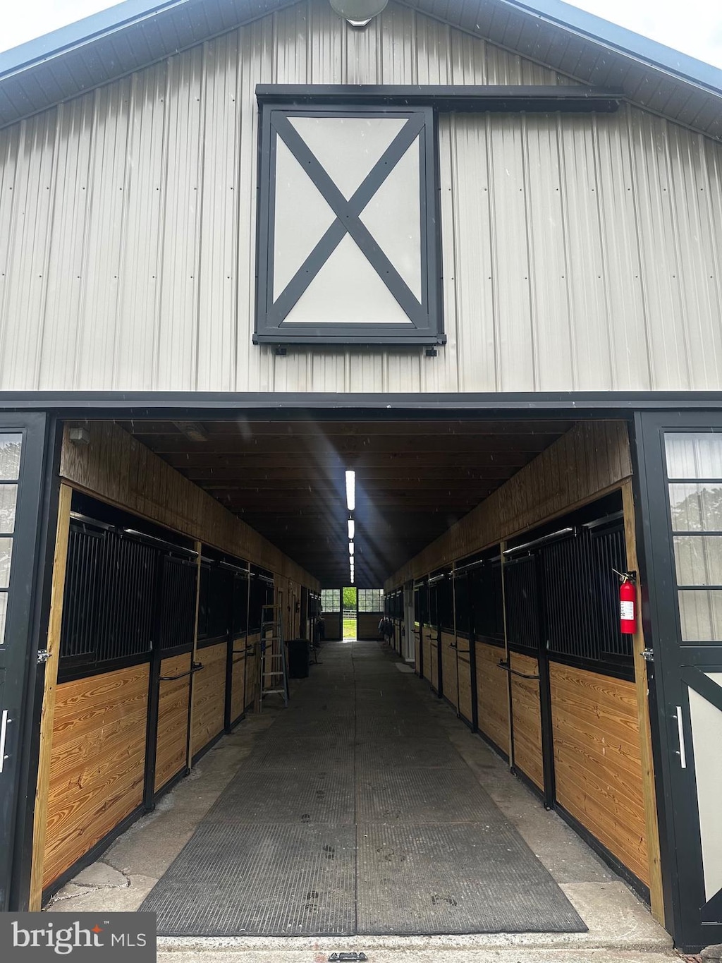 view of stable