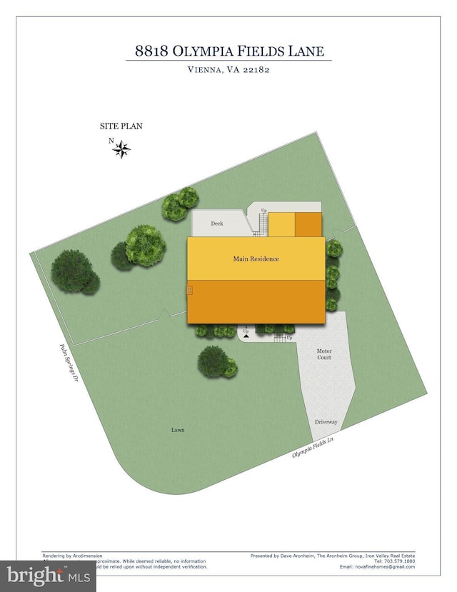 8818 Olympia Fields Ln, Vienna, VA 22182 - home floor plan